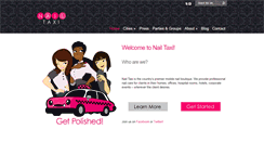 Desktop Screenshot of nailtaxi.com